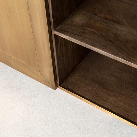 Four Hands - Freda Sideboard - Aged Brass - IRCK-160 veiw 2