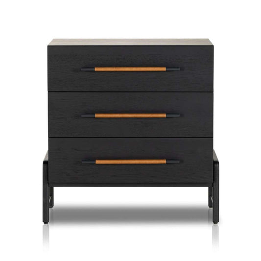 Four Hands - Rosedale 3 Drawer Dresser - Ebony Oak Veneer - 108448-003 veiw 2