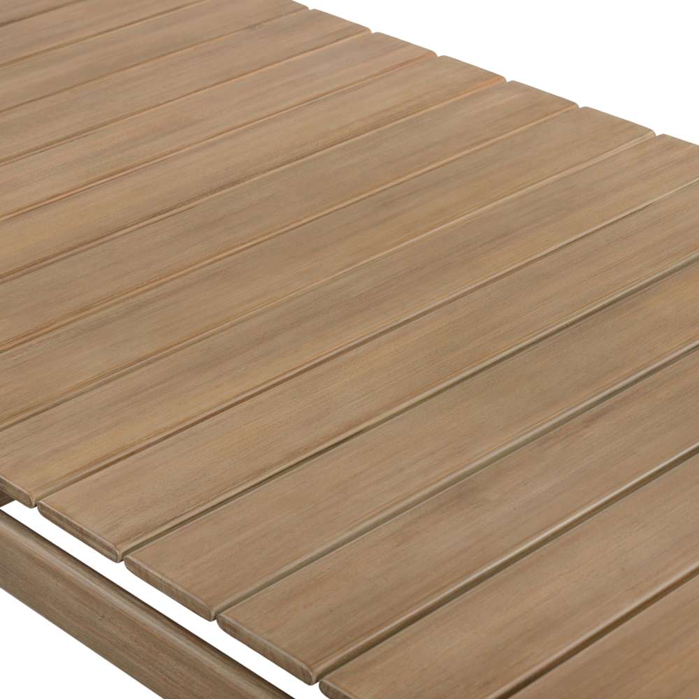 Four Hands - Rosen Outdoor Dining Table - 81in - Natural Eucalyptus - 227369-001 veiw 5
