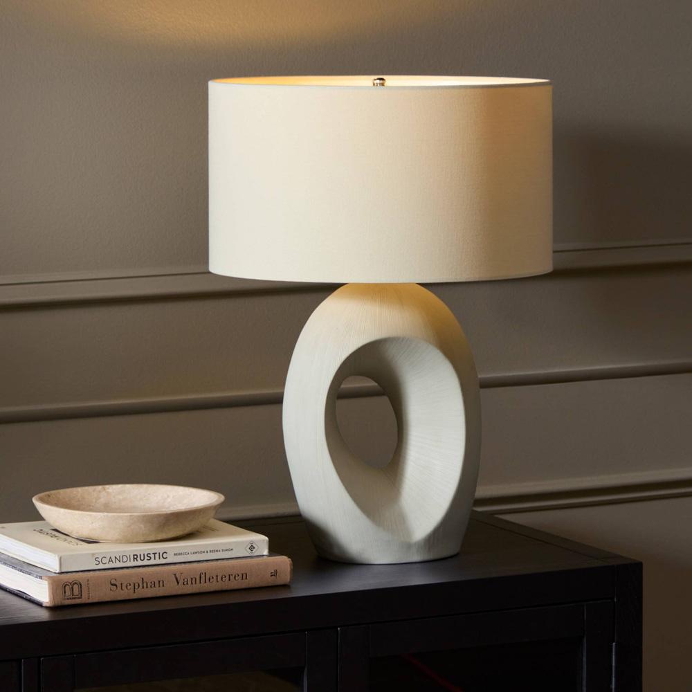 Four Hands - Ryker - Komi Table Lamp - Textured Matte White - 229616-001 veiw 13