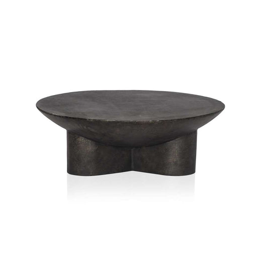 Four Hands - Sante Coffee Table - Raw Black - 232595-001 veiw 2