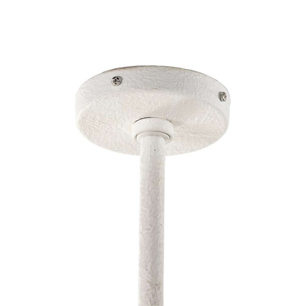 Four Hands - Santorini Chandelier - Matte White Plaster - 225206-002 veiw 5