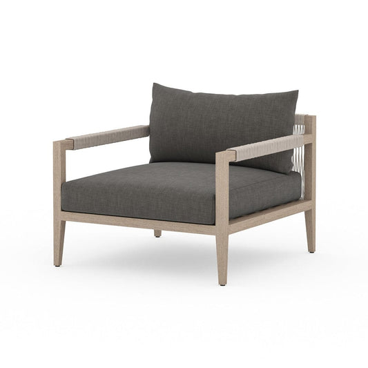 Four Hands - Sherwood Outdoor Chair, Washed Brown - Venao Charcoal - JSOL-10002K-562 view 2