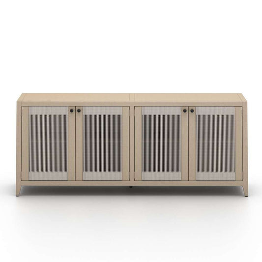 Four Hands - Sherwood Outdoor Sideboard - Washed Brown-FSC - 226945-001 veiw 2