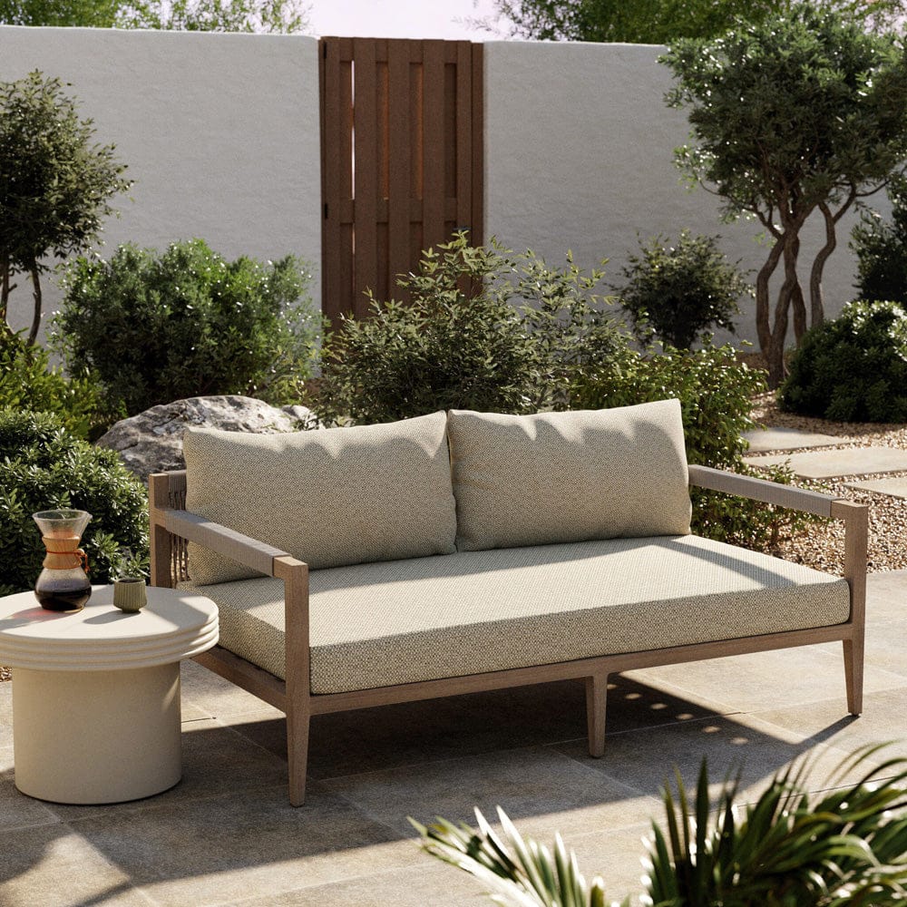 Four Hands - Sherwood Outdoor Sofa, Washed Brown - Faye Sand - JSOL-10102K-971 view 4