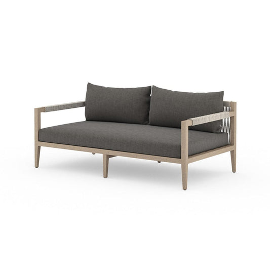 Four Hands - Sherwood Outdoor Sofa, Washed Brown - Venao Charcoal - JSOL-10102K-562 view 2
