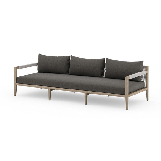 Four Hands - Sherwood Outdoor Sofa, Washed Brown - Venao Charcoal - JSOL-10202K-562 view 2