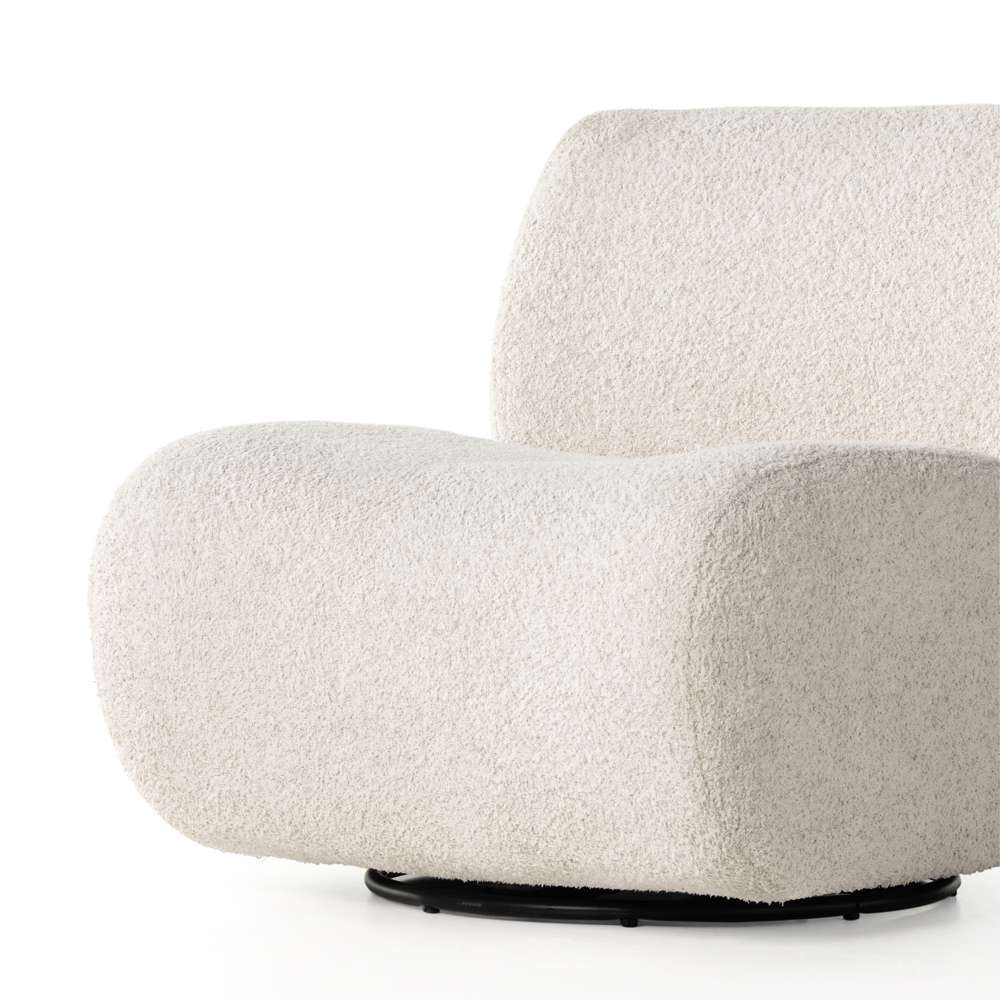 Four Hands - Siedell Swivel Chair - Sheldon Ivory - 230751-004 veiw 5