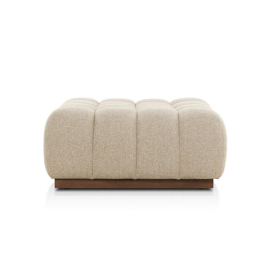 Four Hands - Solano - Build Your Own: Roma Outdoor Sectional - Ottoman - Hayes Cream - 227537-007 veiw 2