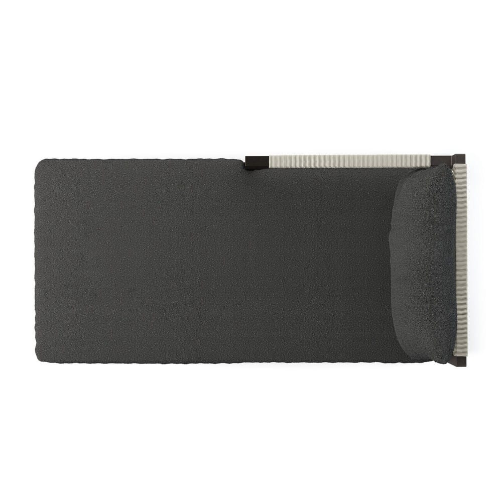 Four Hands - Solano - Build Your Own: Sherwood Outdoor Sectional, Bronze - FIQA Boucle Slate - 237637-004_CLOSEOUT view 5