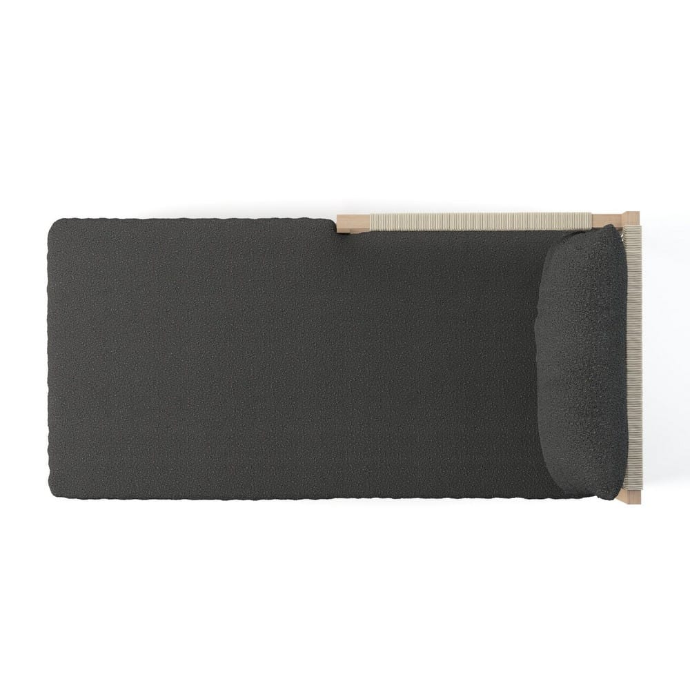Four Hands - Solano - Build Your Own: Sherwood Outdoor Sectional, Brown - FIQA Boucle Slate - 237637-003_CLOSEOUT view 5