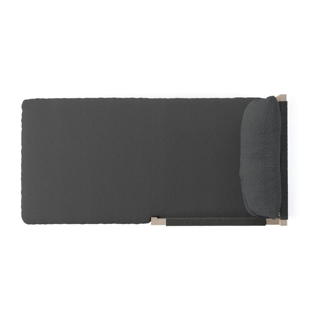 Four Hands - Solano - Build Your Own: Sherwood Outdoor Sectional, Grey - FIQA Boucle Slate - 238313-001_CLOSEOUT view 5