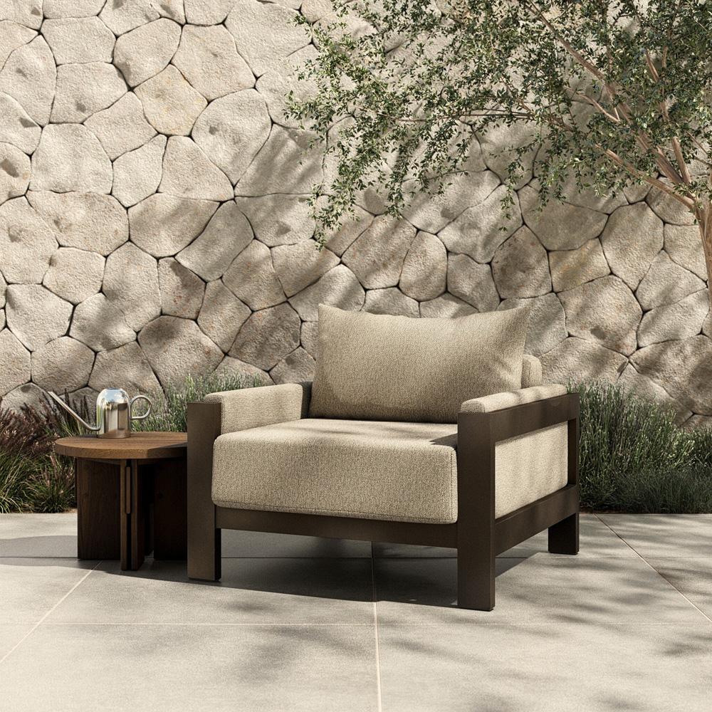 Four Hands - Solano - Chapman Outdoor Metal Chair - Concha Fog - 247430-002 veiw 11