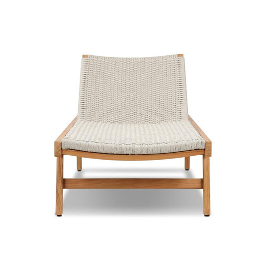 Four Hands - Solano - Delano Outdoor Chaise - Ivory Rope - 226919-003 veiw 2
