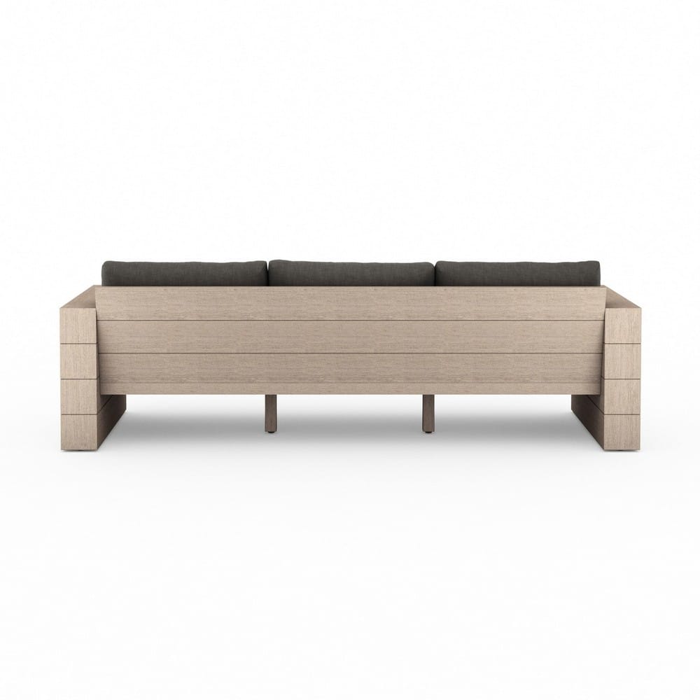 Four Hands - Solano - Leroy Outdoor Sofa, Washed Brown - Venao Charcoal - JSOL-08902K-562_CLOSEOUT view 4