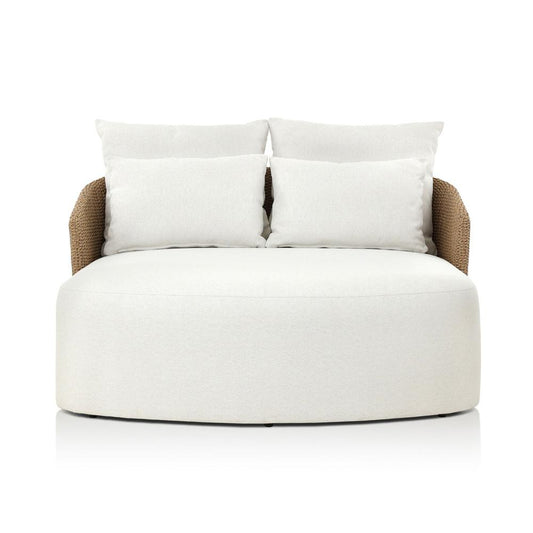 Four Hands - Solano - Maven Outdoor Double Chaise - Faux Hyacinth - 245776-001 veiw 2