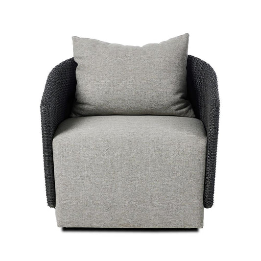 Four Hands - Solano - Maven Outdoor Swivel Chair - Alessi Slate - 235137-003 veiw 2