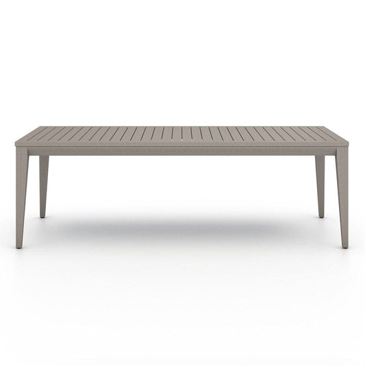 Four Hands - Solano - Sherwood Outdoor Dining Table - Weathered Grey-FSC - 226821-002 veiw 2