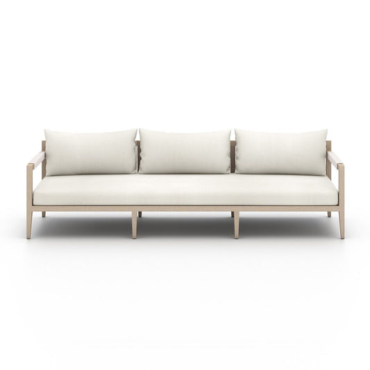 Four Hands - Solano - Sherwood Outdoor Sofa, Washed Brown - Venao Ivory - 223340-018 veiw 2
