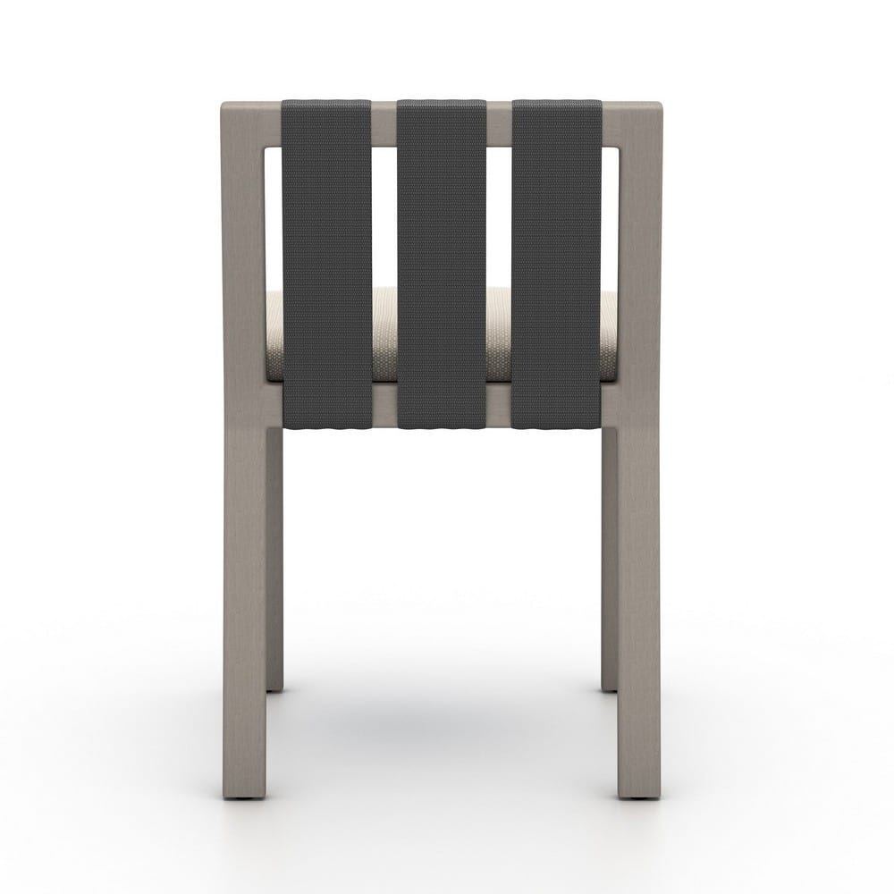 Four Hands - Solano - Sonoma Outdoor Dining Chair, Weathered Grey - Faye Sand - 227508-008_CLOSEOUT view 4