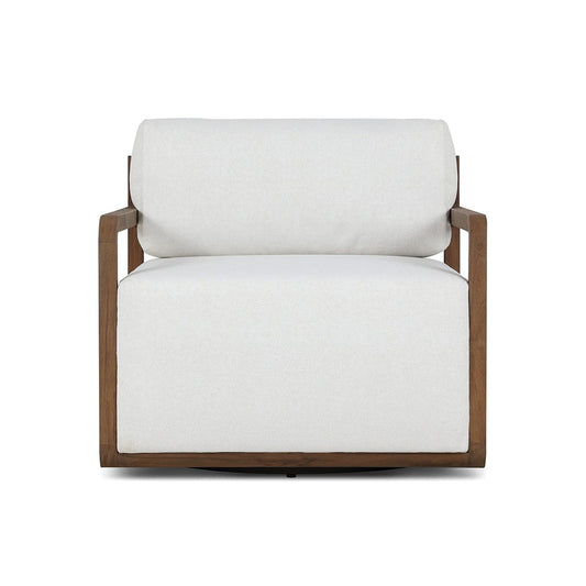 Four Hands - Solano - Stroud Outdoor Swivel Chair - Alessi Linen - 235141-024_CLOSEOUT view 2
