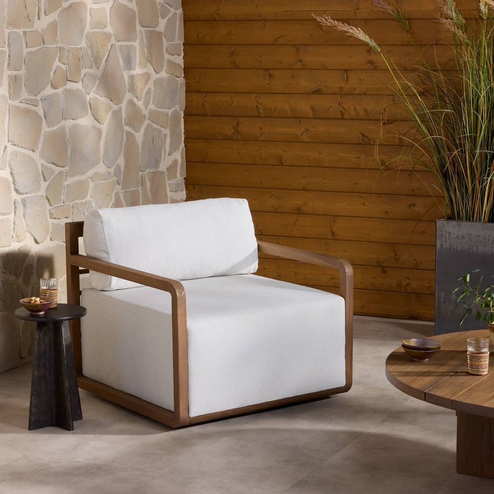 Four Hands - Solano - Stroud Outdoor Swivel Chair - Alessi Linen - 235141-024_CLOSEOUT view 12