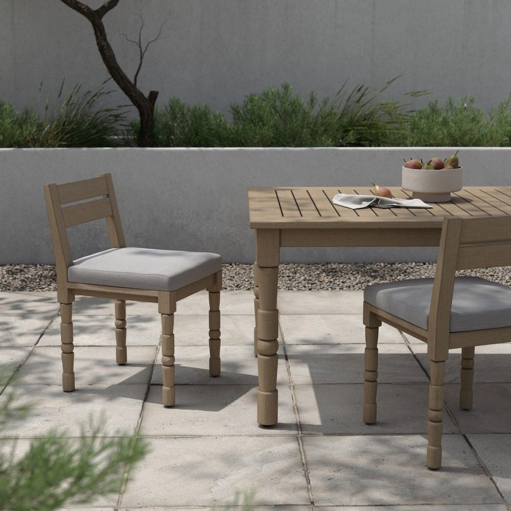 Four Hands - Solano - Waller Outdoor Dining Chair - Venao Grey - 228980-005_CLOSEOUT view 5