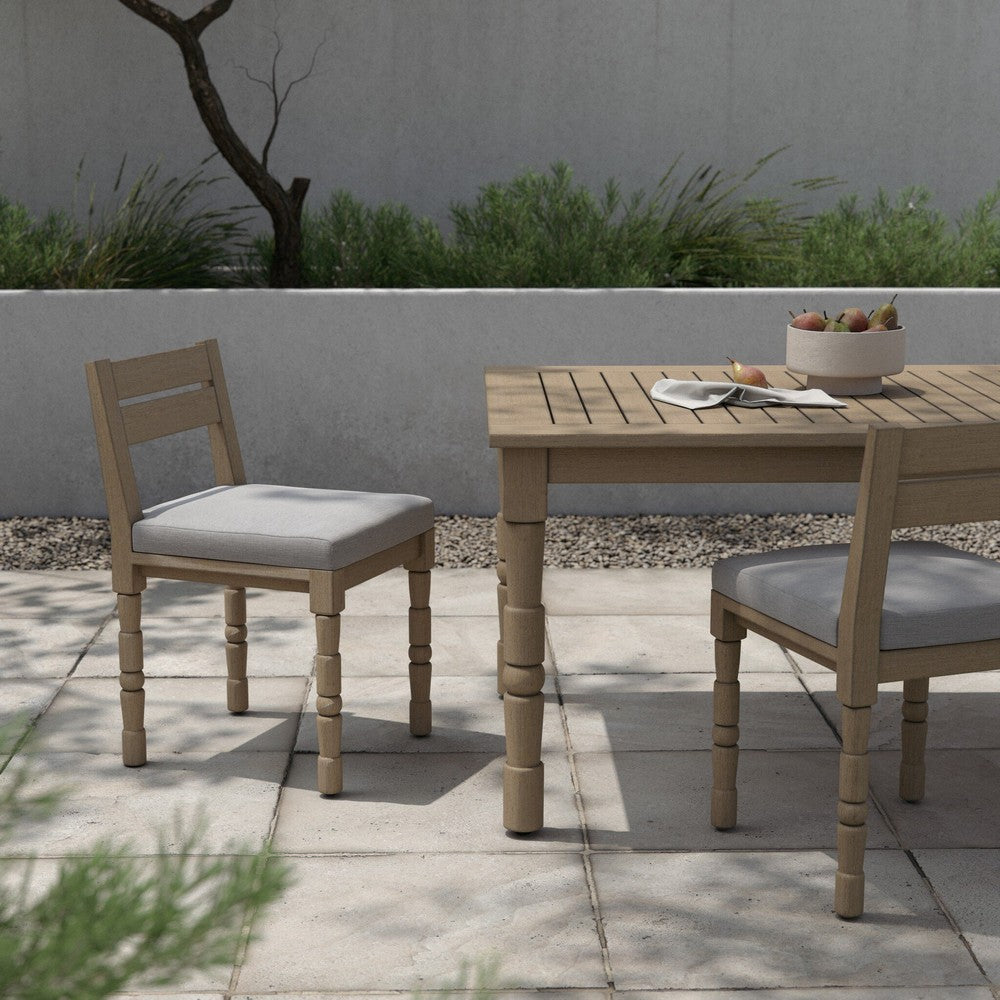 Four Hands - Solano - Waller Outdoor Dining Chair - Venao Grey - 228980-005_CLOSEOUT view 5