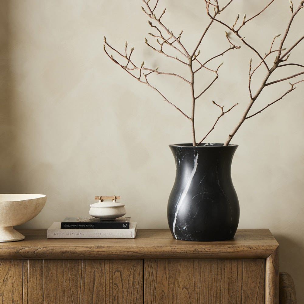 Four Hands - Sona Vessel - Black Marble - 239852-001 view 4