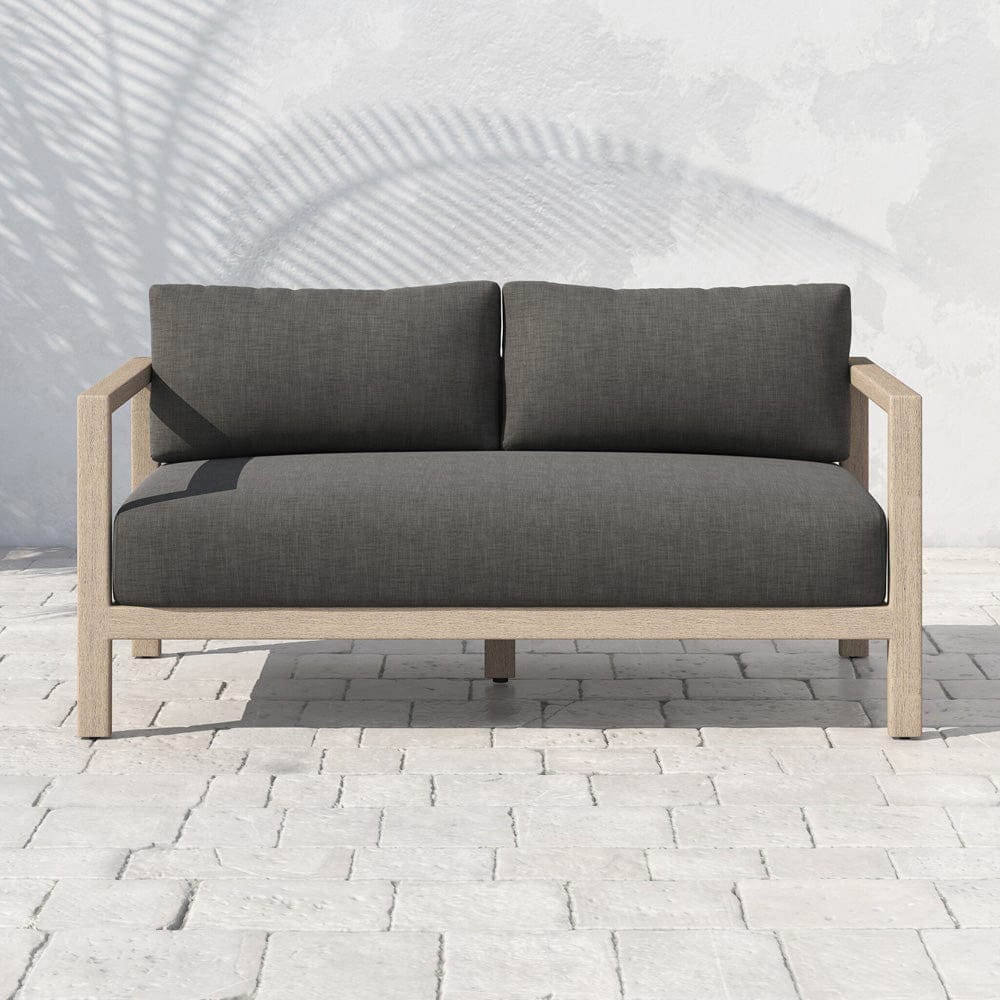 Four Hands - Sonoma Outdoor Sofa, Washed Brown - Venao Charcoal - JSOL-10402K-562 view 5