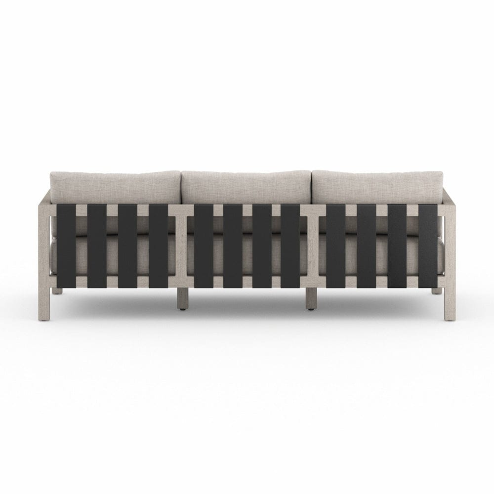 Four Hands - Sonoma Outdoor Sofa, Weathered Grey - Venao Grey - JSOL-10501K-561 view 4