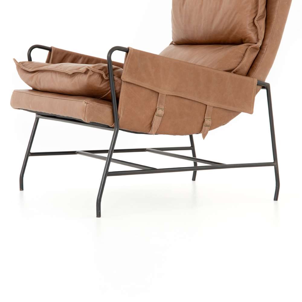 Four Hands - Taryn Chair - Chaps Saddle - 106096-008 veiw 2