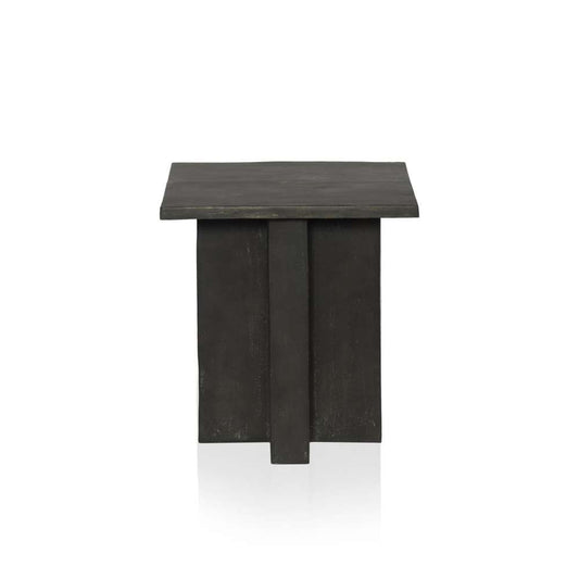 Four Hands - Terrell Outdoor End Table - Aged Grey - 234524-001 veiw 2
