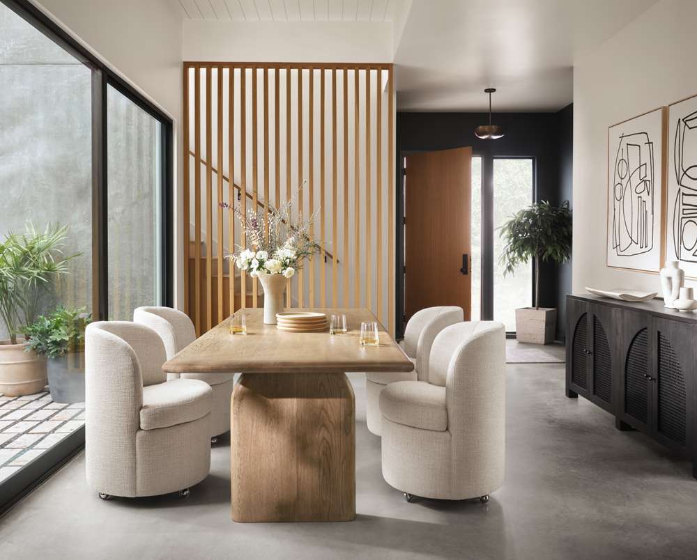 Four Hands - Tilda Sideboard - Black Wash Mango - 109085-002 veiw 9