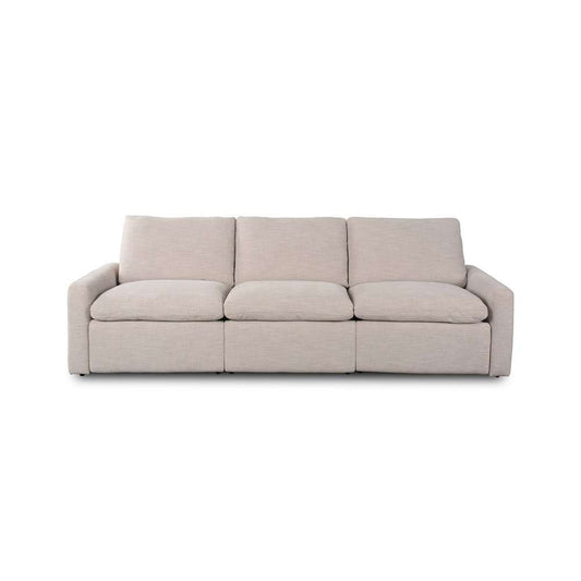 Four Hands - Tillery Power Recliner 3-Piece Sectional - Laken Stone - 238975-003 veiw 2