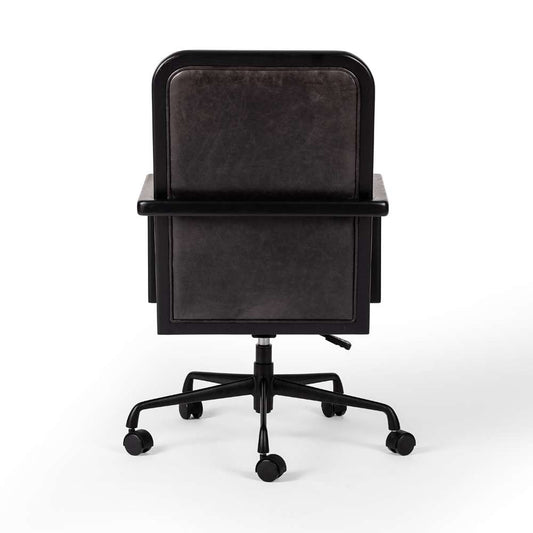 Four Hands - Townsend - Lacey Desk Chair-Brushed Ebony - 234108-003 veiw 2