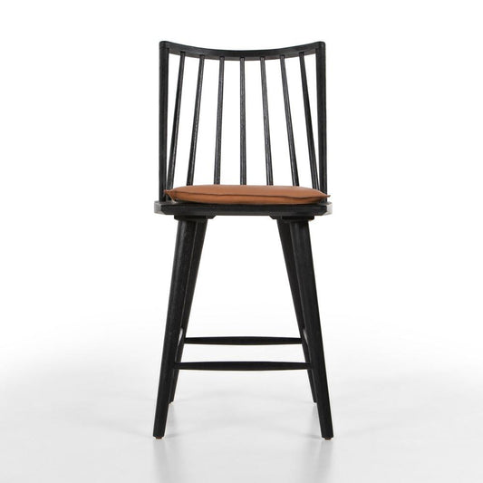 Four Hands - Wallis - Lewis Windsor Counter Stool - Whiskey Saddle - 228387-010 veiw 2