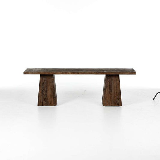 Four Hands - Wesson - Atlas Console Table - Smoked Alder - 239183-001 veiw 2