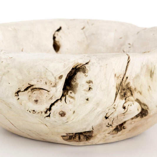 Four Hands - Reclaimed Wood Bowl - Ivory - UWES-189 veiw 2