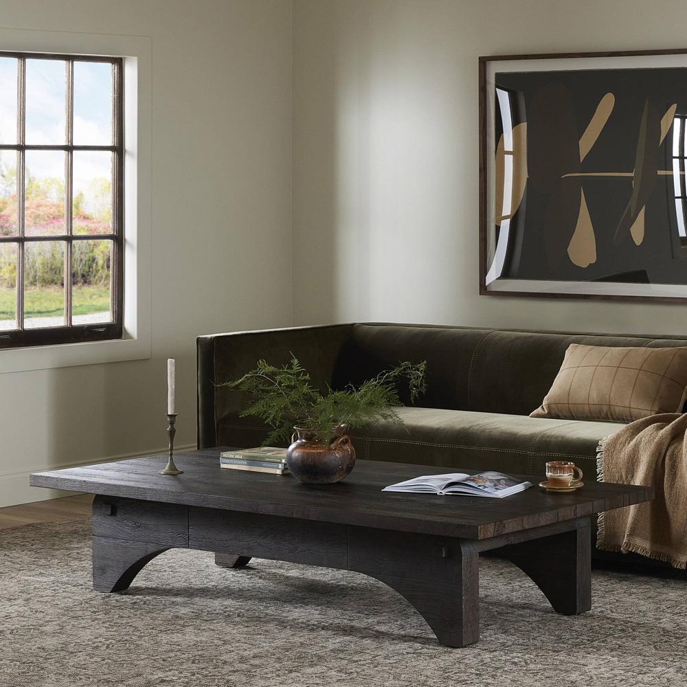 Four Hands - Wesson - Winchester Coffee Table - Smoked Alder - 239081-002 veiw 11