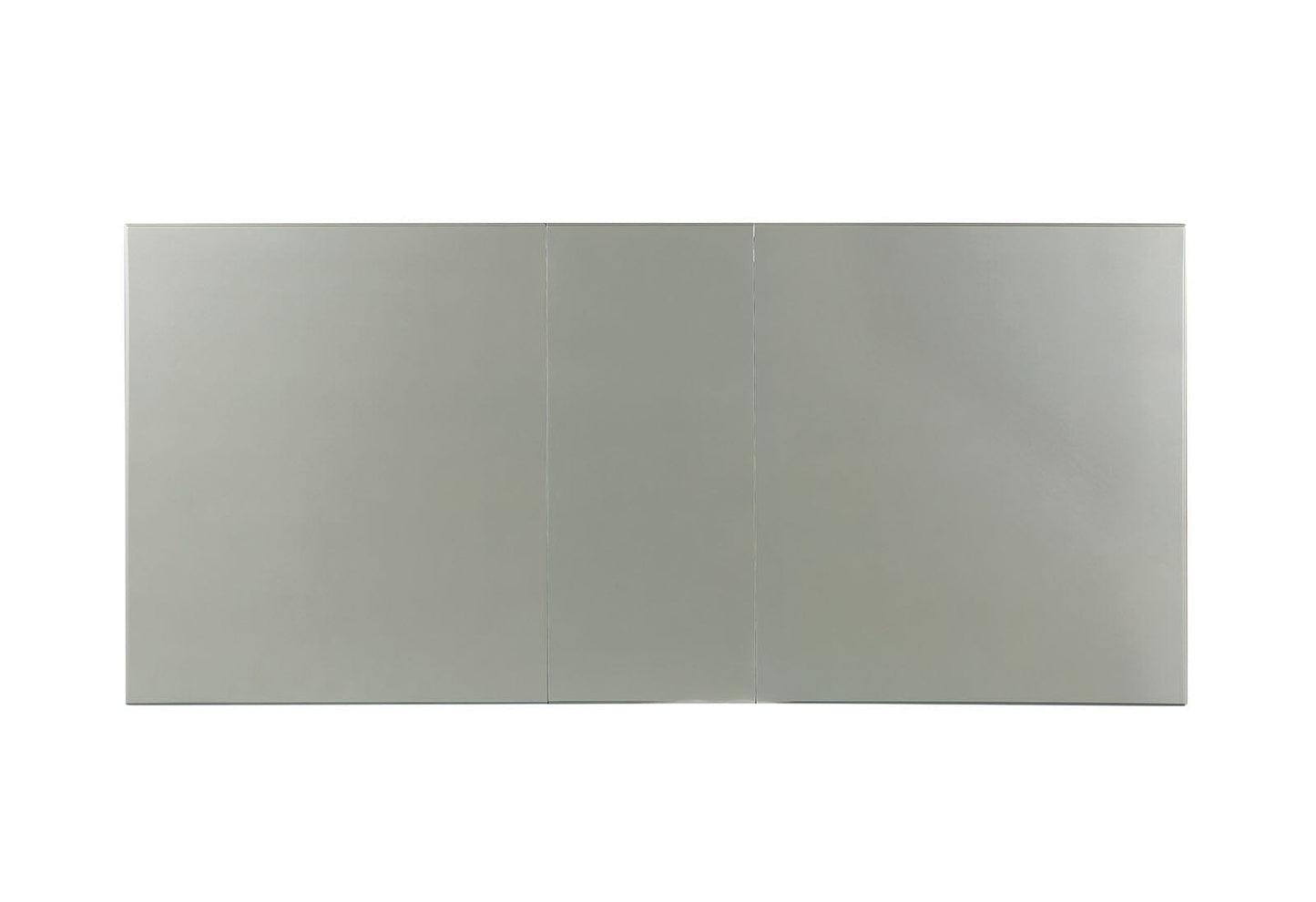 Furniture of America - Adalia Dining Table in Silver/Dark Gray - CM3241SV-T View 5