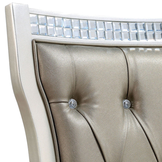 Furniture of America - Adelina Side Chair Set of 2 in Champagne/Warm Gray - CM3158SC-2PK View 2