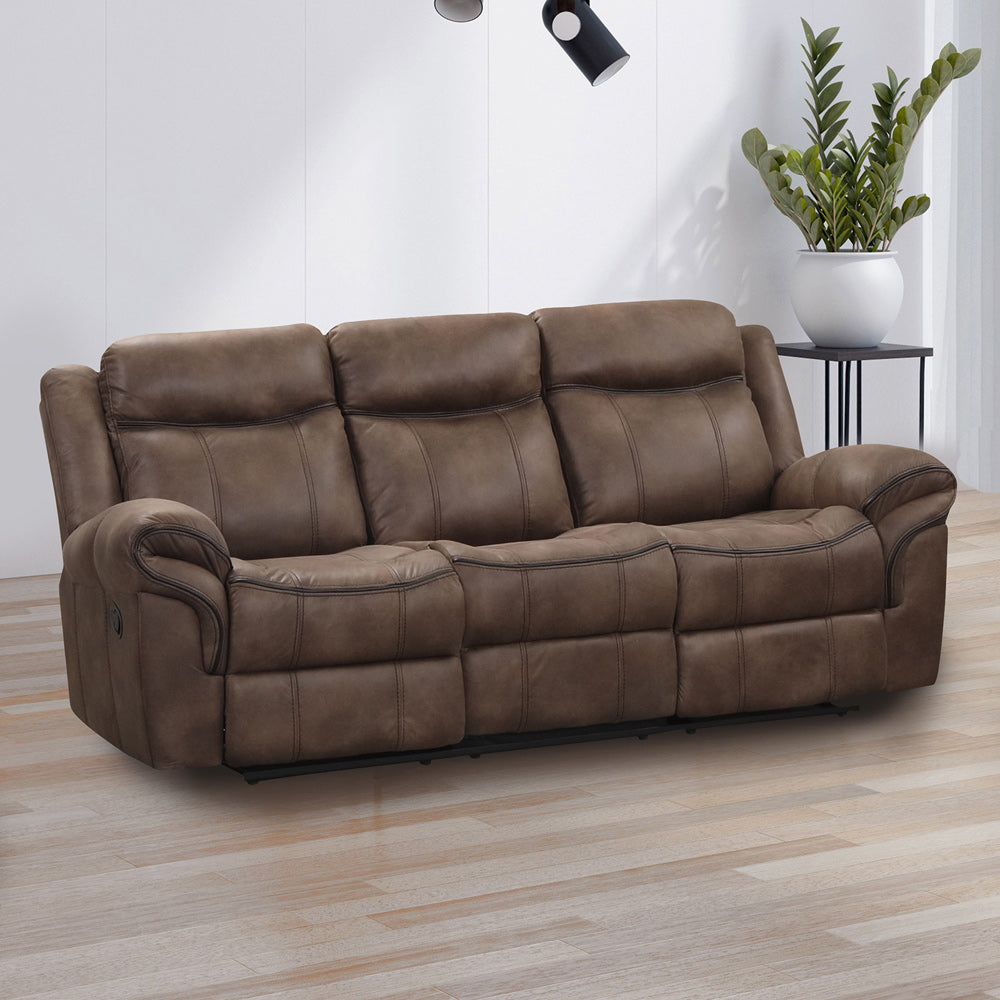 Furniture of America - Agata Sofa in Brown - NX6001BR-SF View 2
