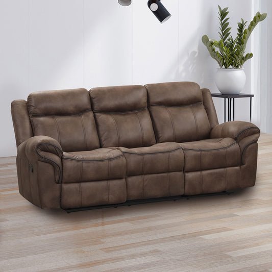 Furniture of America - Agata Sofa in Brown - NX6001BR-SF View 2