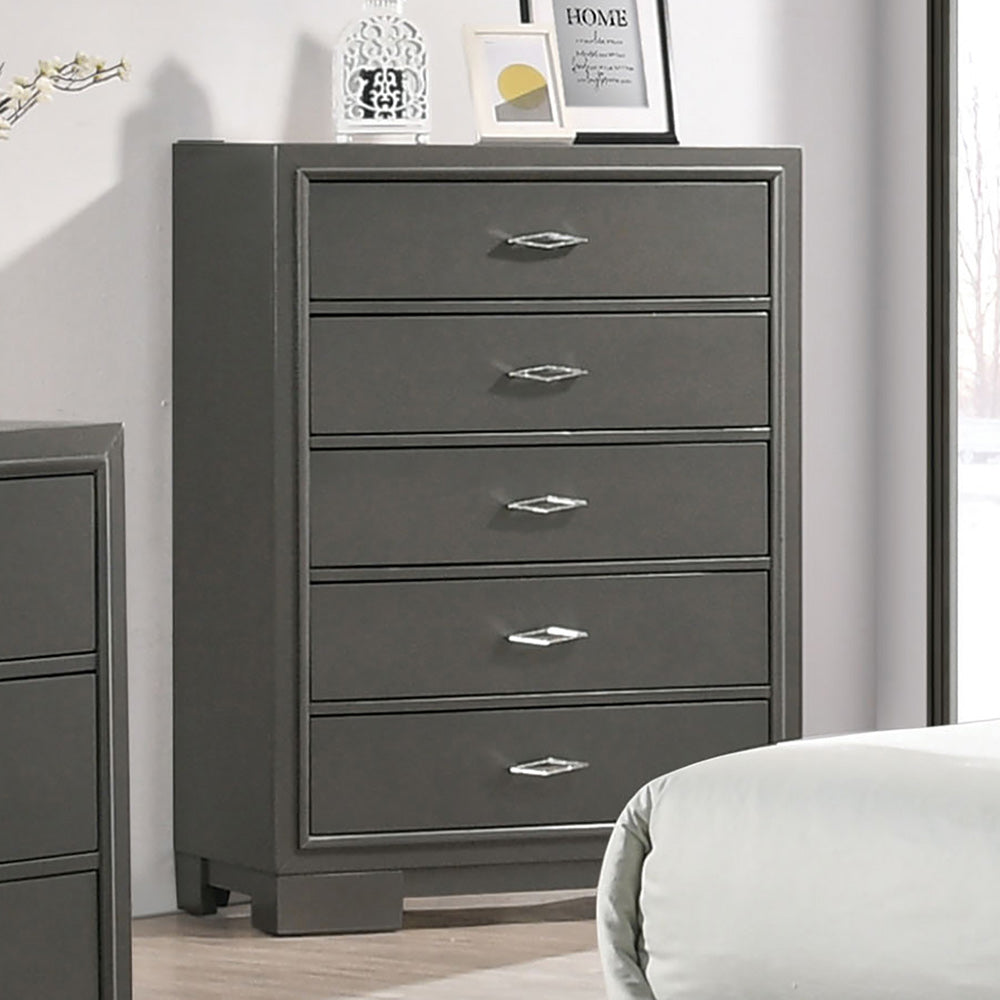 Furniture of America - Alison Chest in Metallic Gray - CM7416GY-C View 1