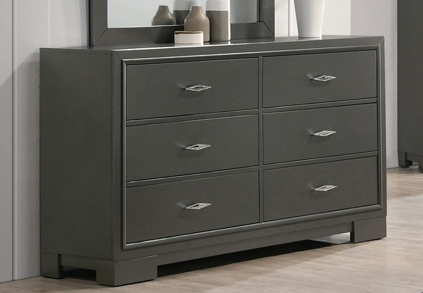 Furniture of America - Alison Dresser in Metallic Gray - CM7416GY-D View 1