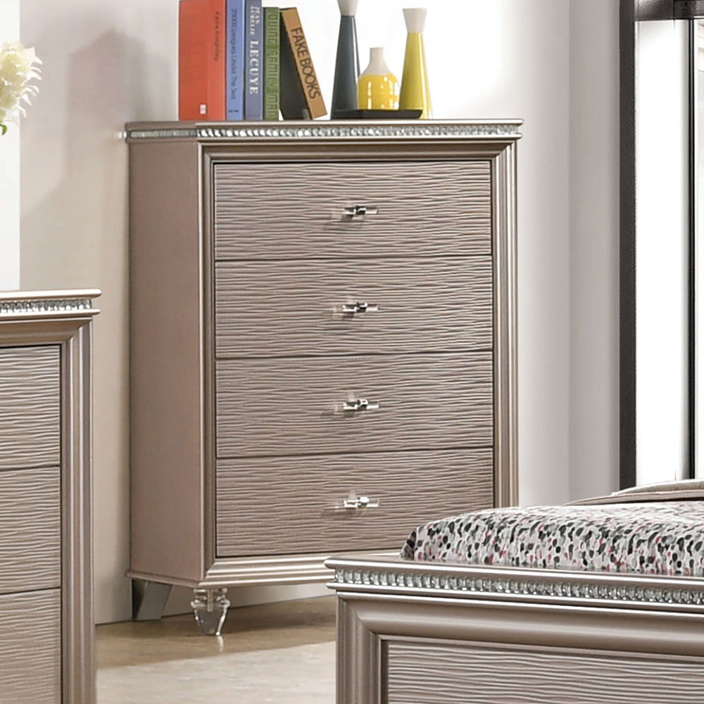 Furniture of America - Allie Chest in Rose Gold - CM7901RG-C View 1