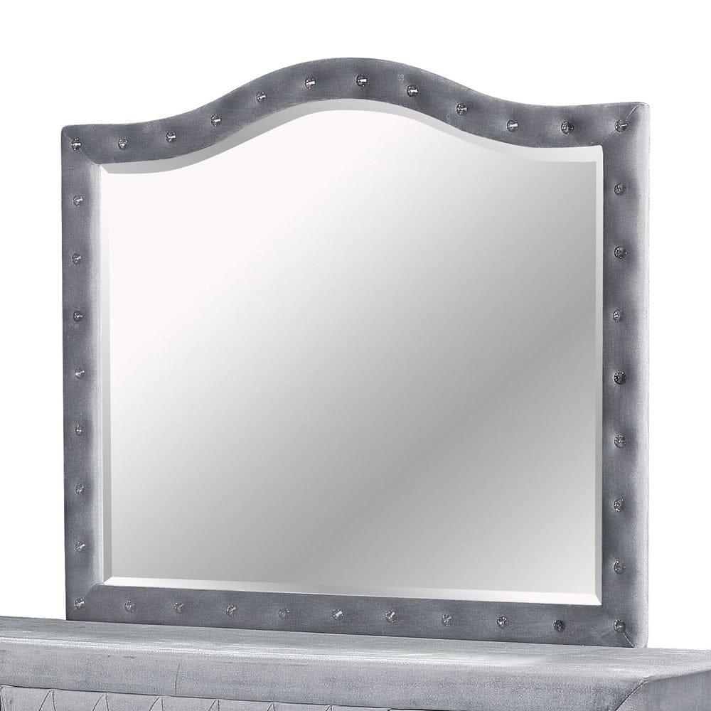 Furniture of America - Alzir Mirror in Gray - CM7150M View 1