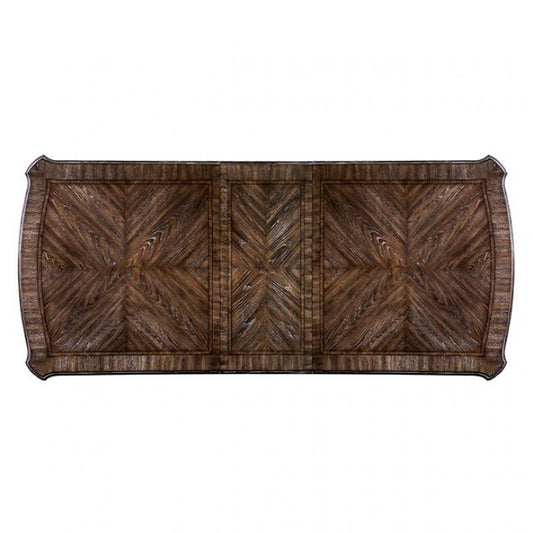 Furniture of America - Arcadia Dining Table in Rustic Natural Tone/Ivory - CM3150T-TABLE View 2