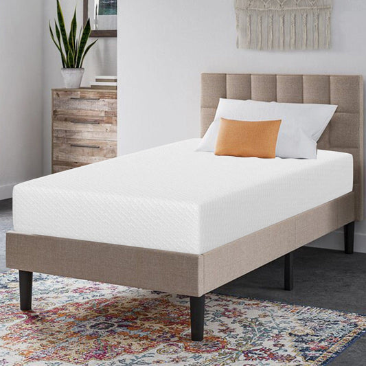 Furniture of America - Artemisia 10" Twin XL Memory Foam Mattress (Roll-In-Box) in White - DM530-TXL View 2